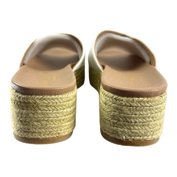 Chinese Laundry White Espadrille Sandals - Size 10 - Picture 2 of 7